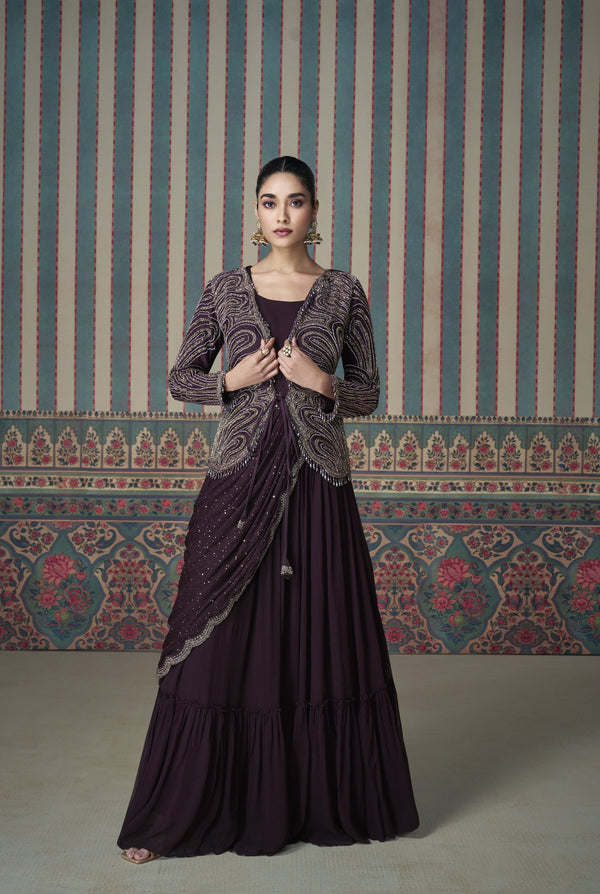 indo western fusion dresses for party 7 Stunning Indo Western Dresses for Your Next Cocktail Party Label DC