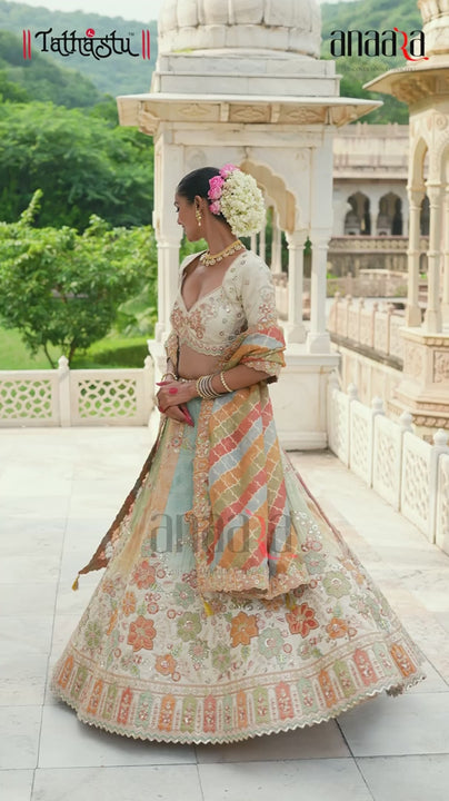 sangeet wear lengha choli video by anaara tathastu