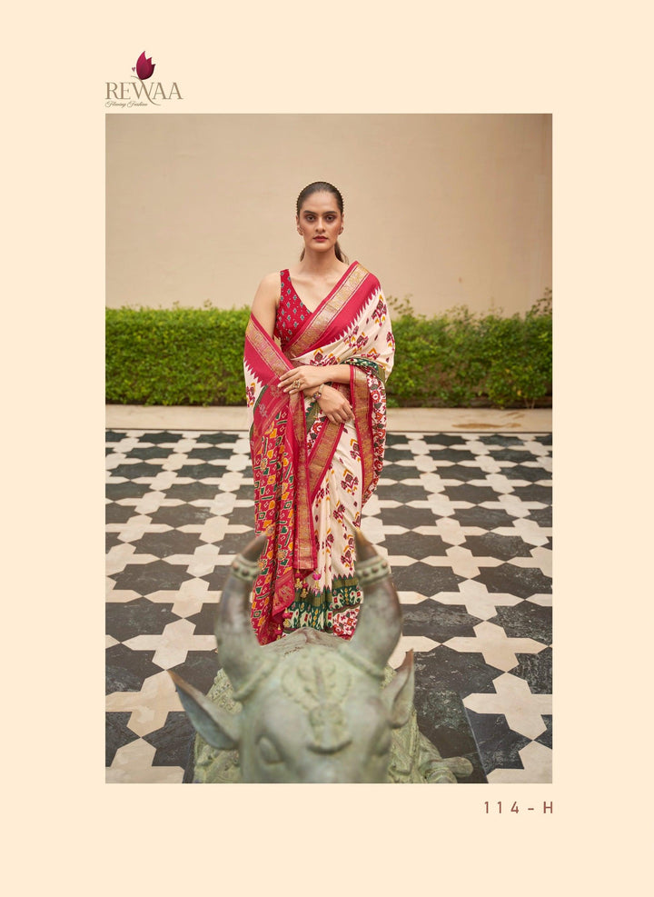 All Occasion Wear Designer Patola Saree - Fashion Nation