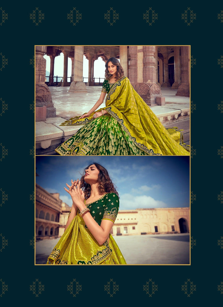 Mehendi Special Designer Lehenga Choli - Fashion Nation