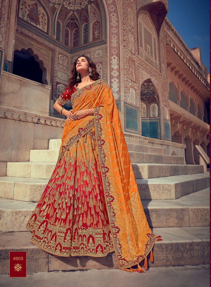 Mehendi Special Designer Lehenga Choli - Fashion Nation