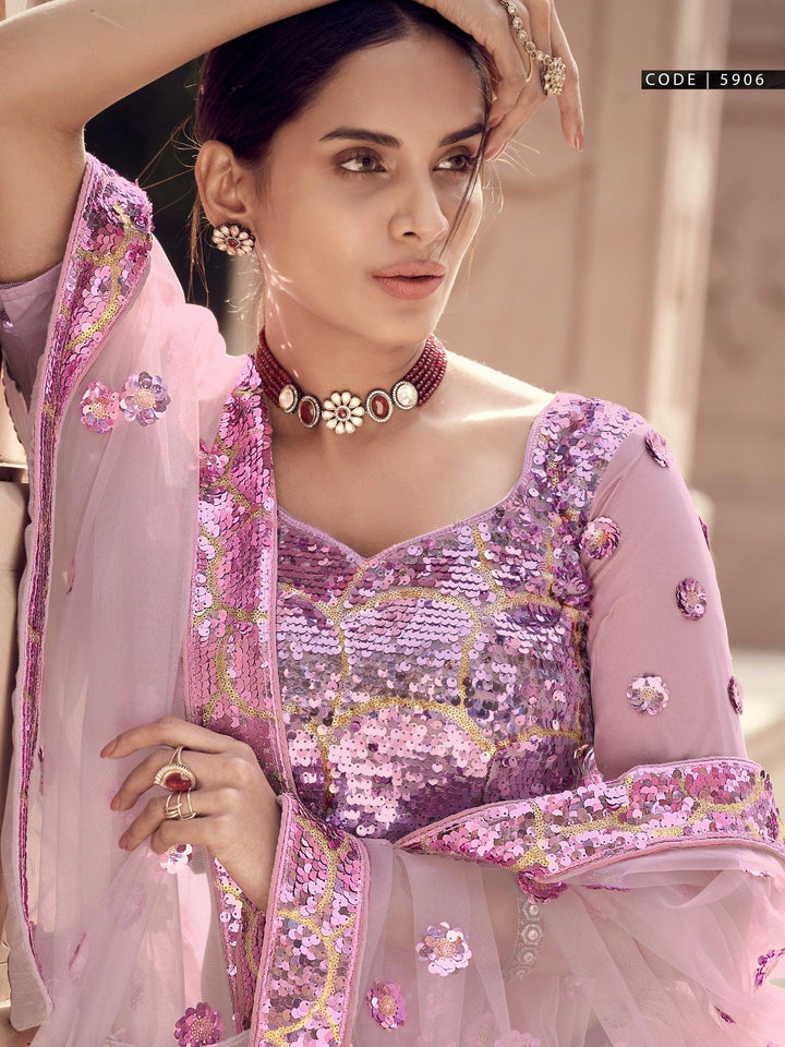 Afternoon Party Designer Sangeet Special Lehenga Choli - Fashion Nation