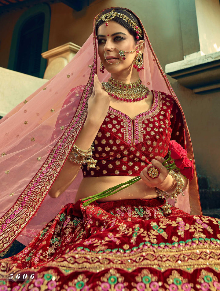 Engagement Function Wear Lengha Dupatta - Fashion Nation