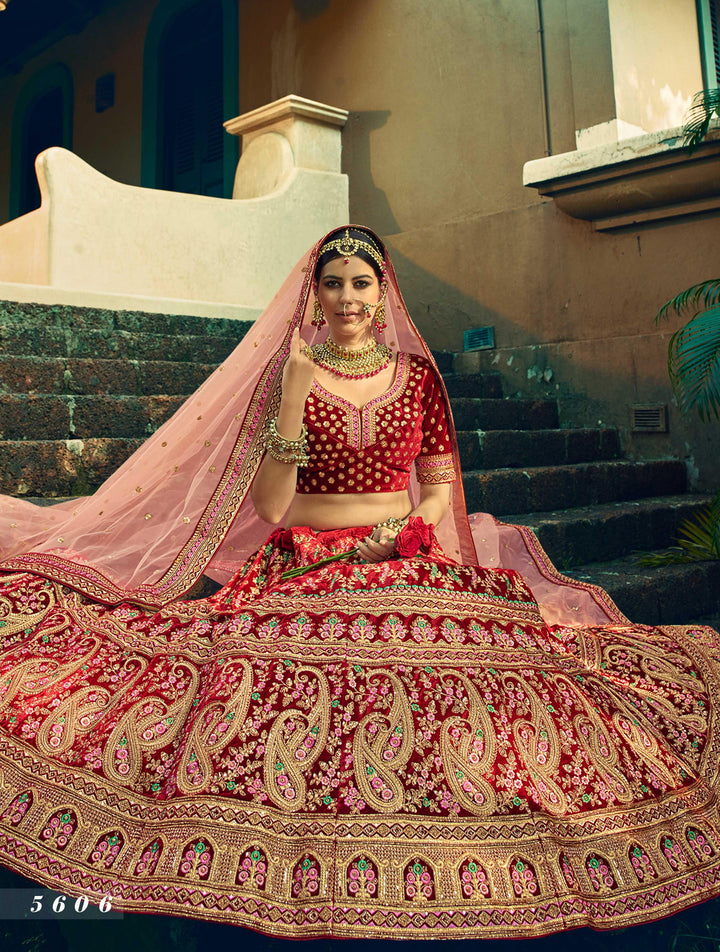 Engagement Function Wear Lengha Dupatta - Fashion Nation