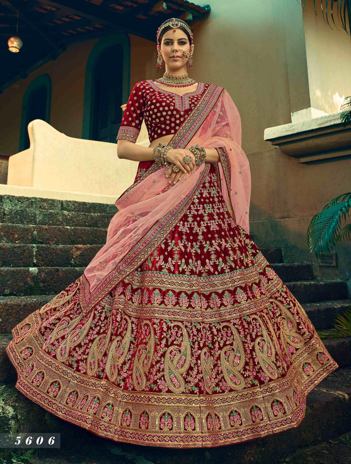 Engagement Function Wear Lengha Dupatta - Fashion Nation