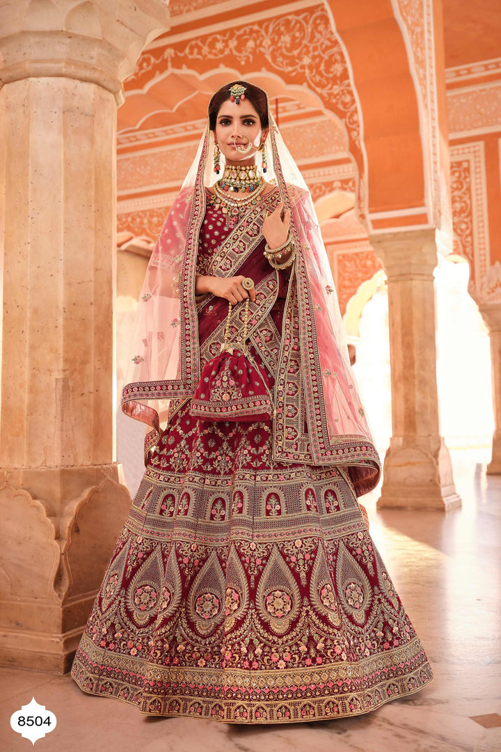 Reception Wear Traditional Lehenga Choli - Fashion Nation