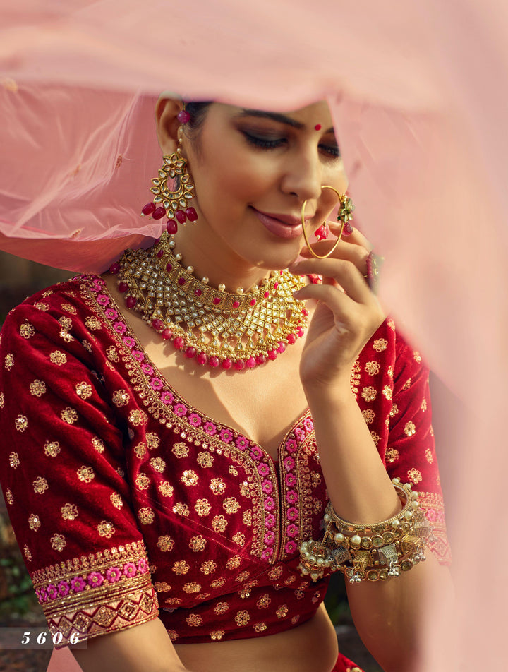 Engagement Function Wear Lengha Dupatta - Fashion Nation