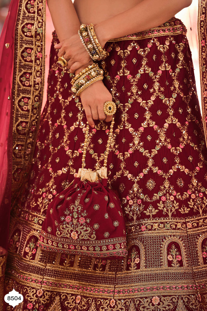 Reception Wear Traditional Lehenga Choli - Fashion Nation